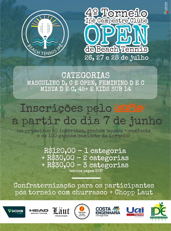 Torneio de Beach Tennis Ipê