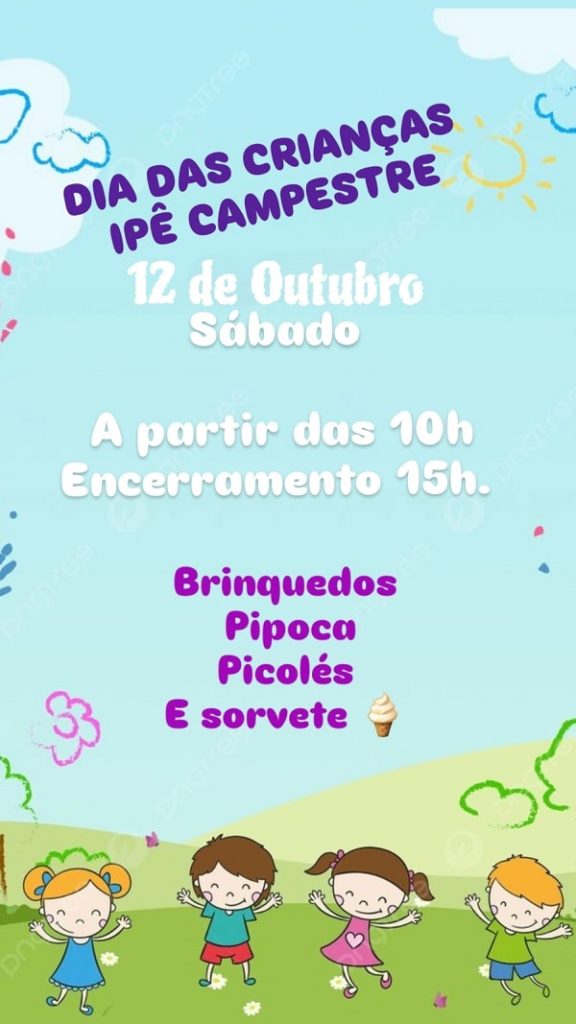 Ipê Dia das crianças 2024