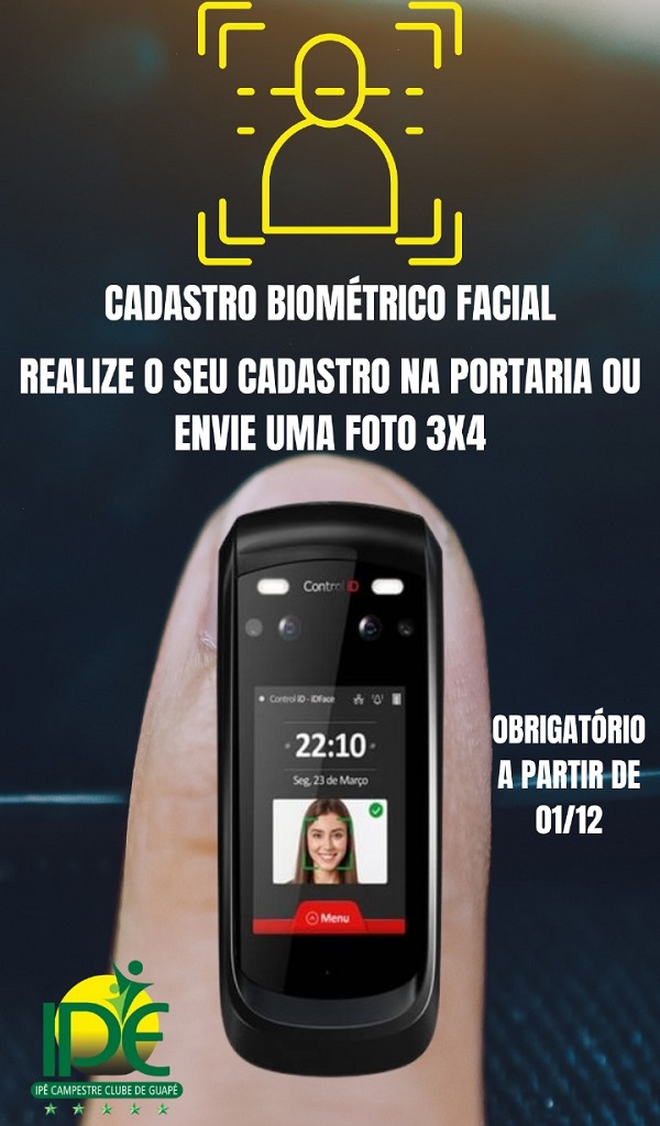 Cadastro biométrico