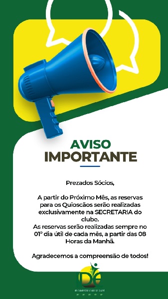 Aviso reserva quioscoes