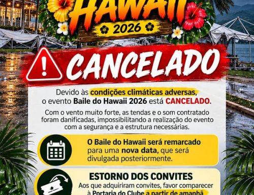 Baile do Havaii 2026 é cancelado por condições climáticas adversas